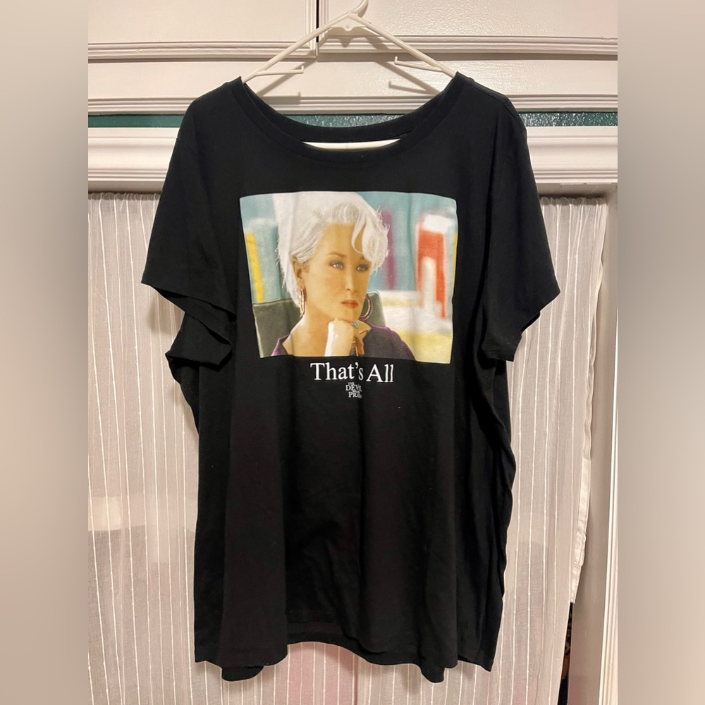Slim Fit Crew Tee - Devil Wears Prada Black